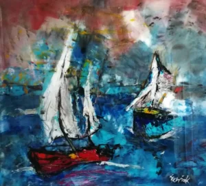 Obraz Powrót z wyprawy - Pace Art Design - Marzena Ewiak